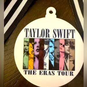 Taylor Swift The Eras Tour Ornament - Black and White